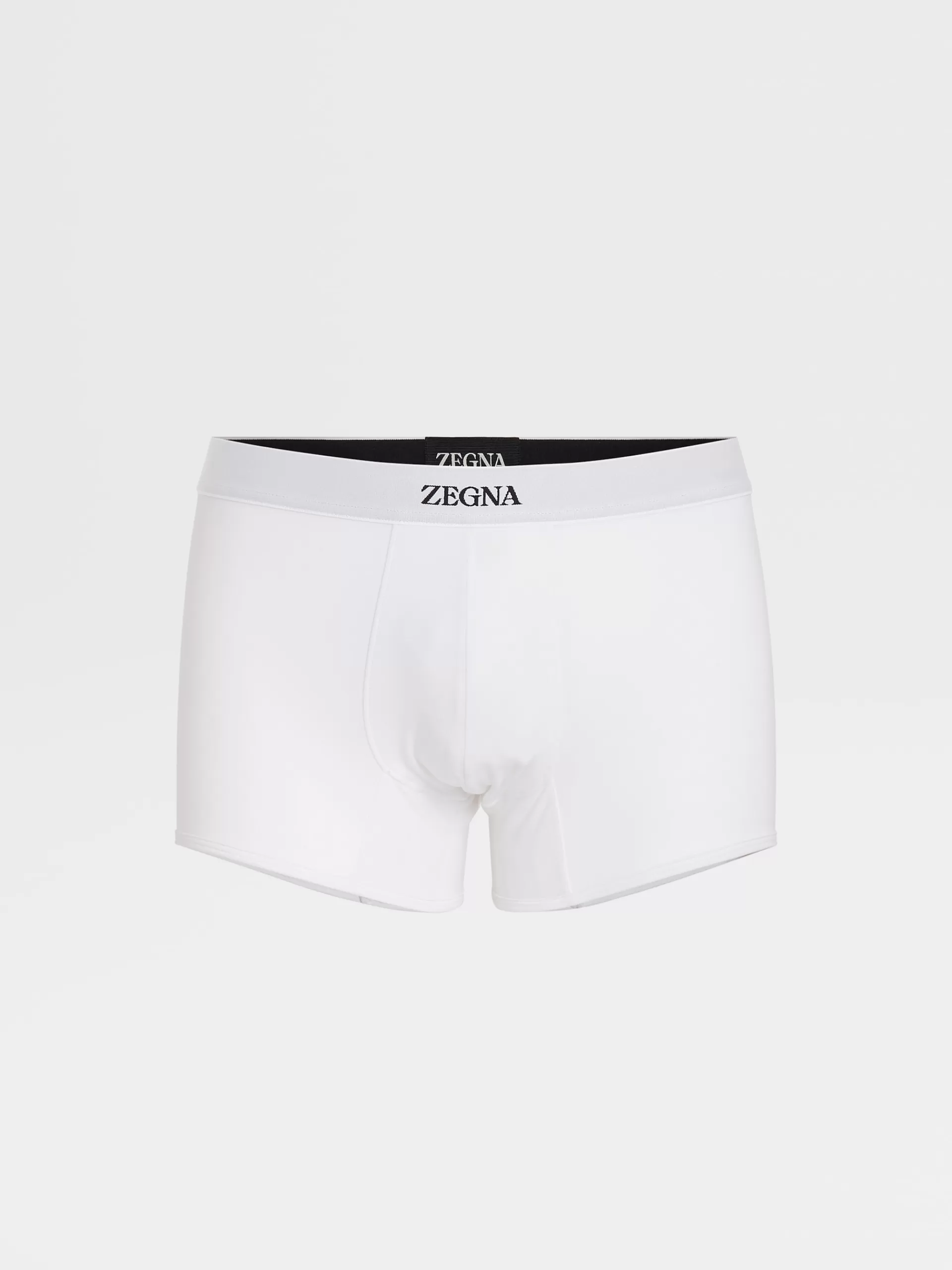 New ZEGNA Boxer En Coton Blanc