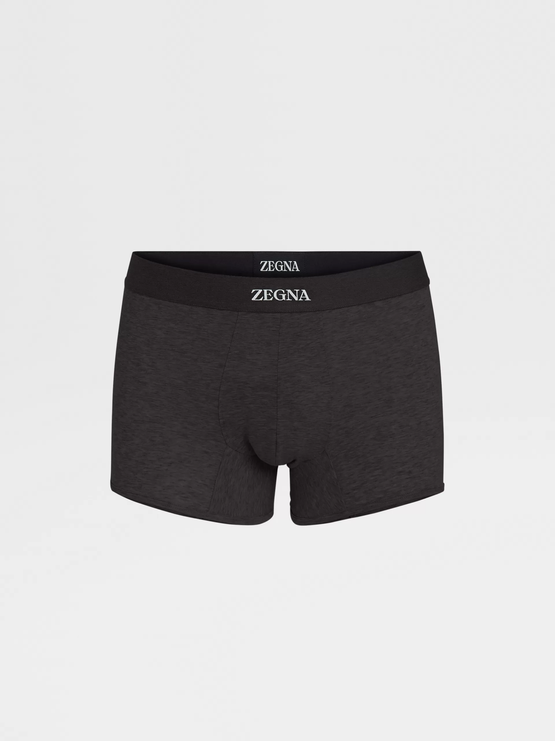 Cheap ZEGNA Boxer En Coton Noir