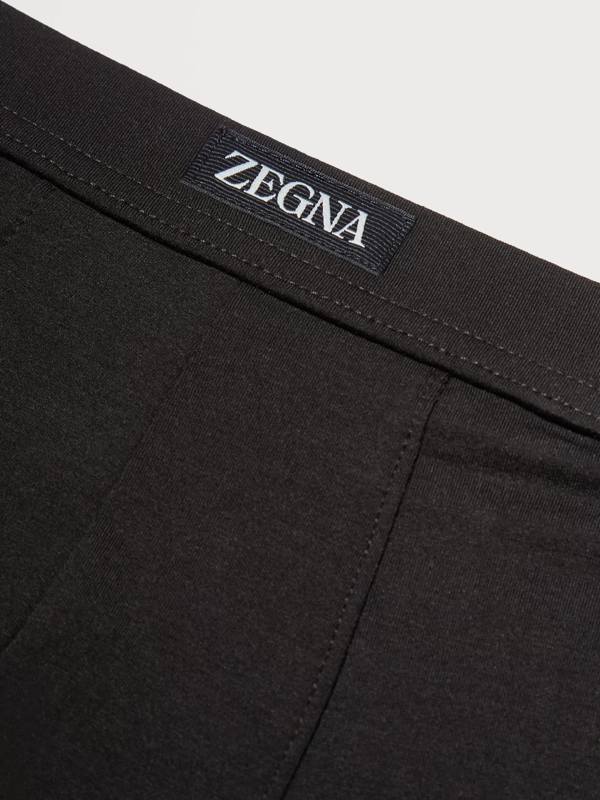 Store ZEGNA Boxer En Modal Extensible Noir