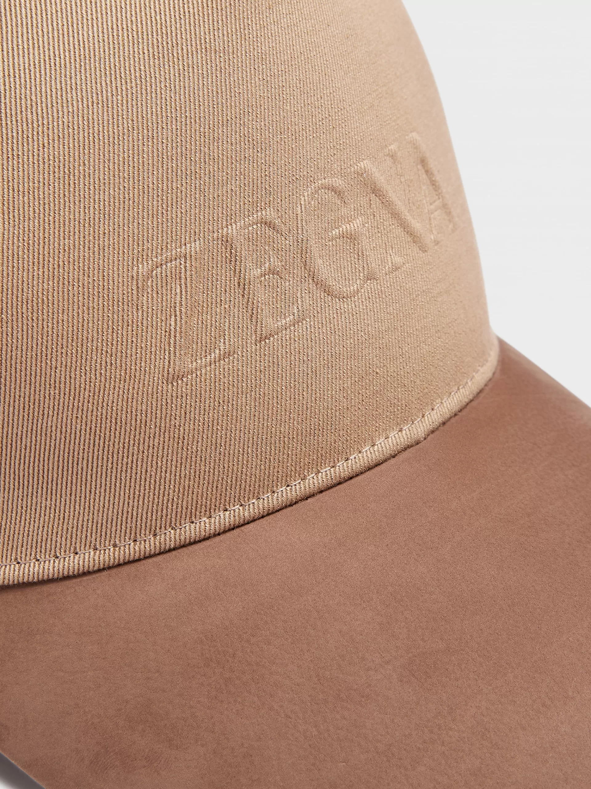 Clearance ZEGNA Casquette De Baseball En Coton Et Laine Beige