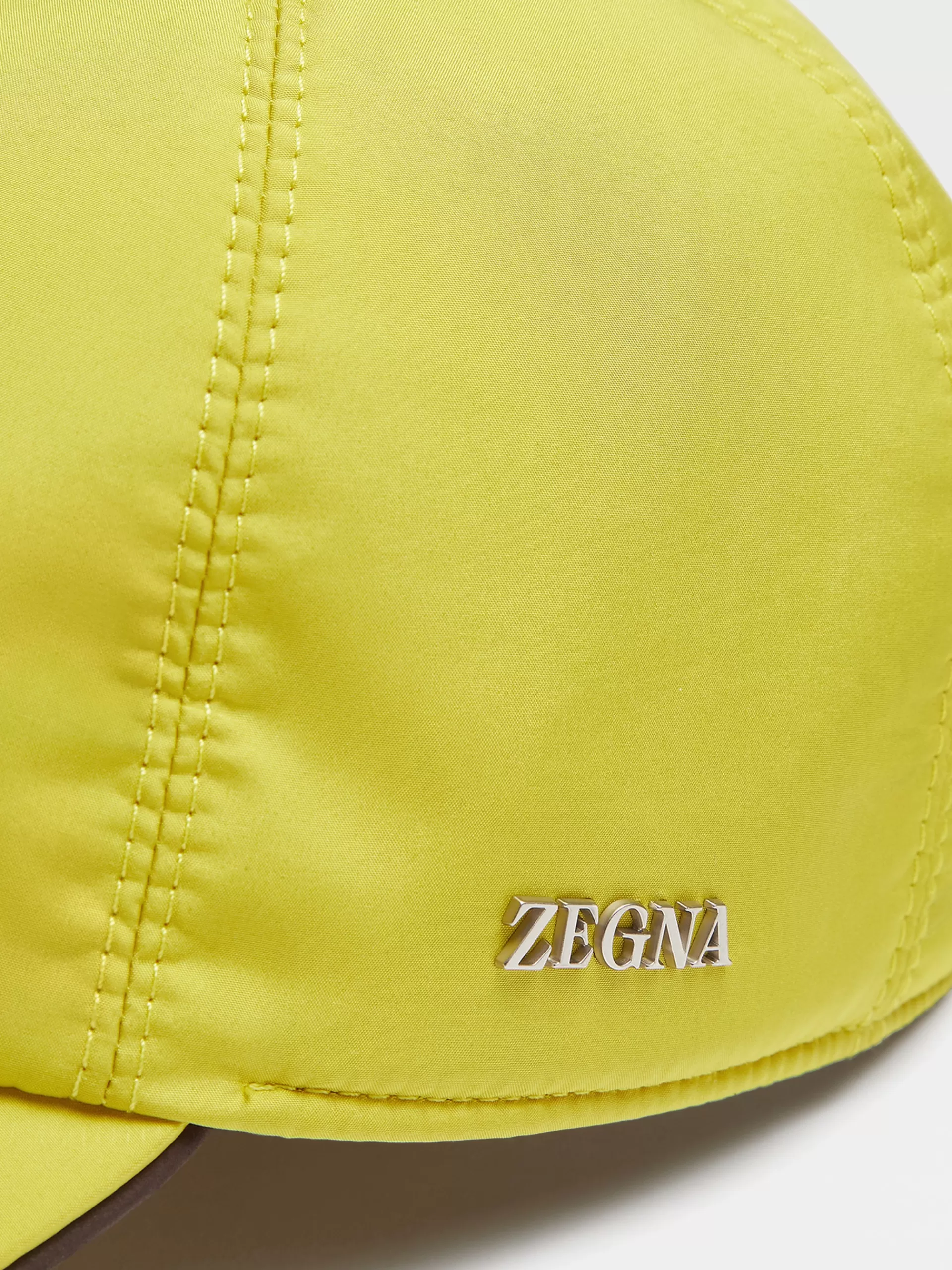 Outlet ZEGNA Casquette De Baseball En Tissu Technique Jaune