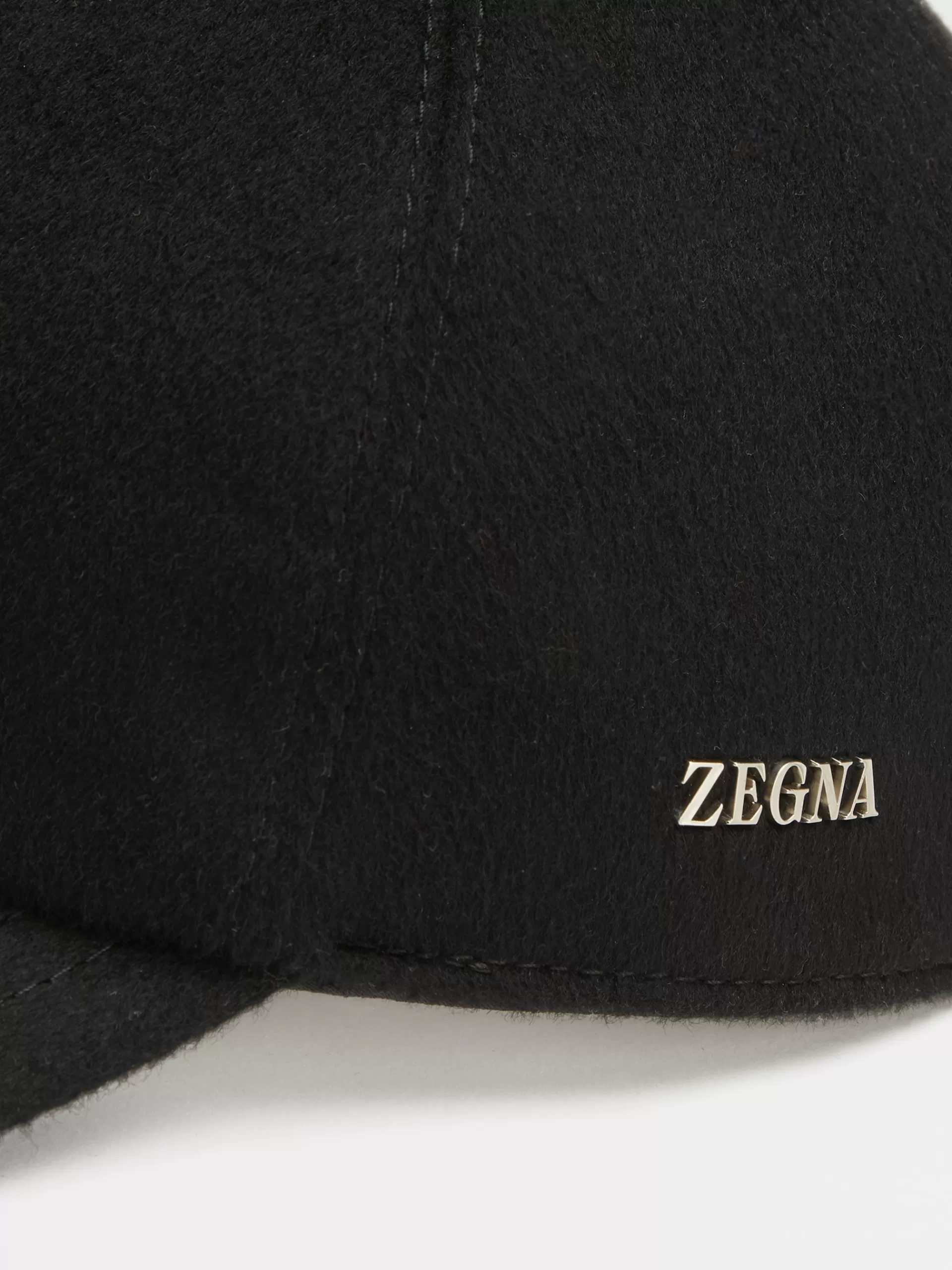 Discount ZEGNA Casquette En Cachemiree Noir