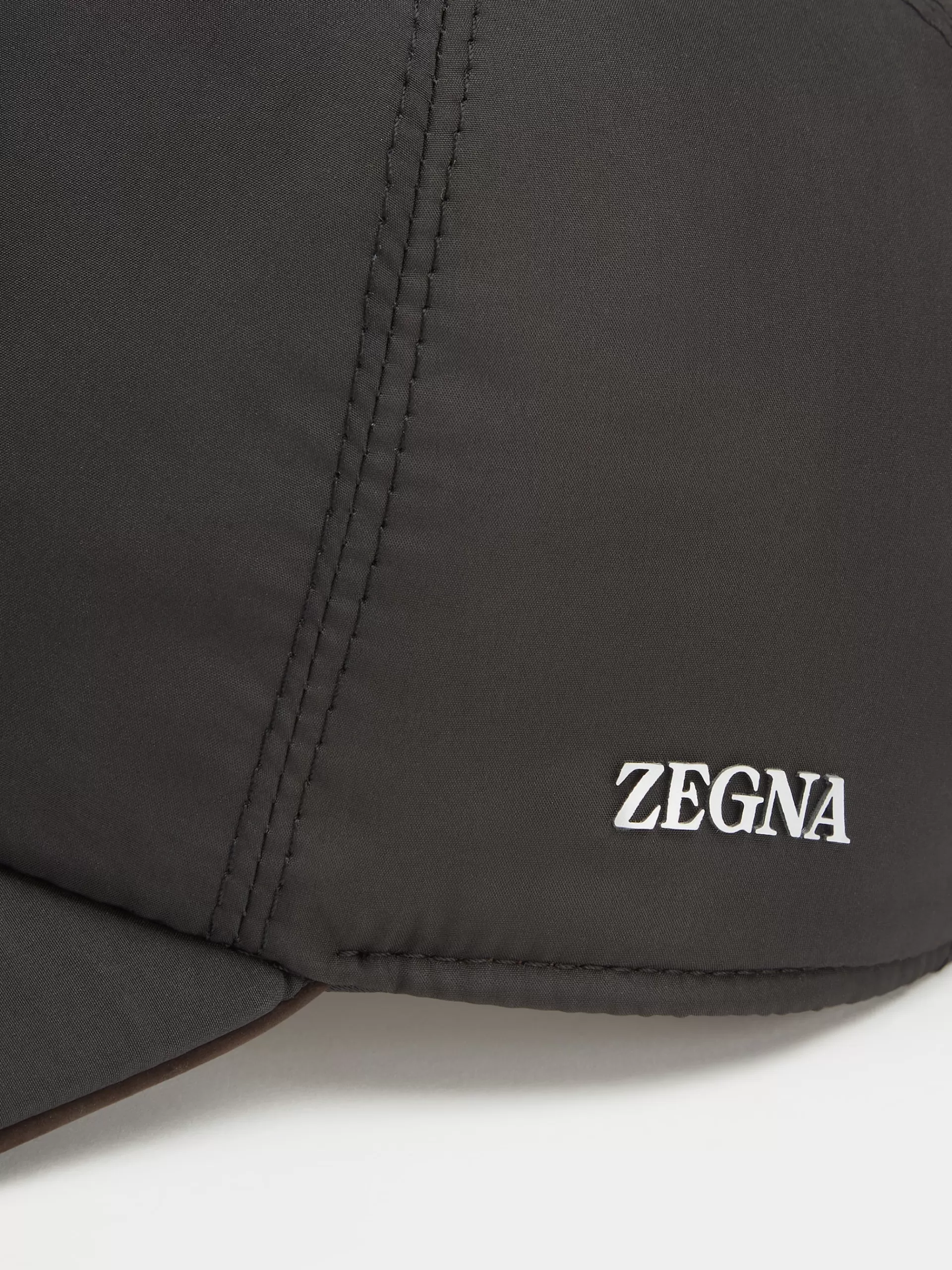 Cheap ZEGNA Casquette En Tissu Techniquee Noir