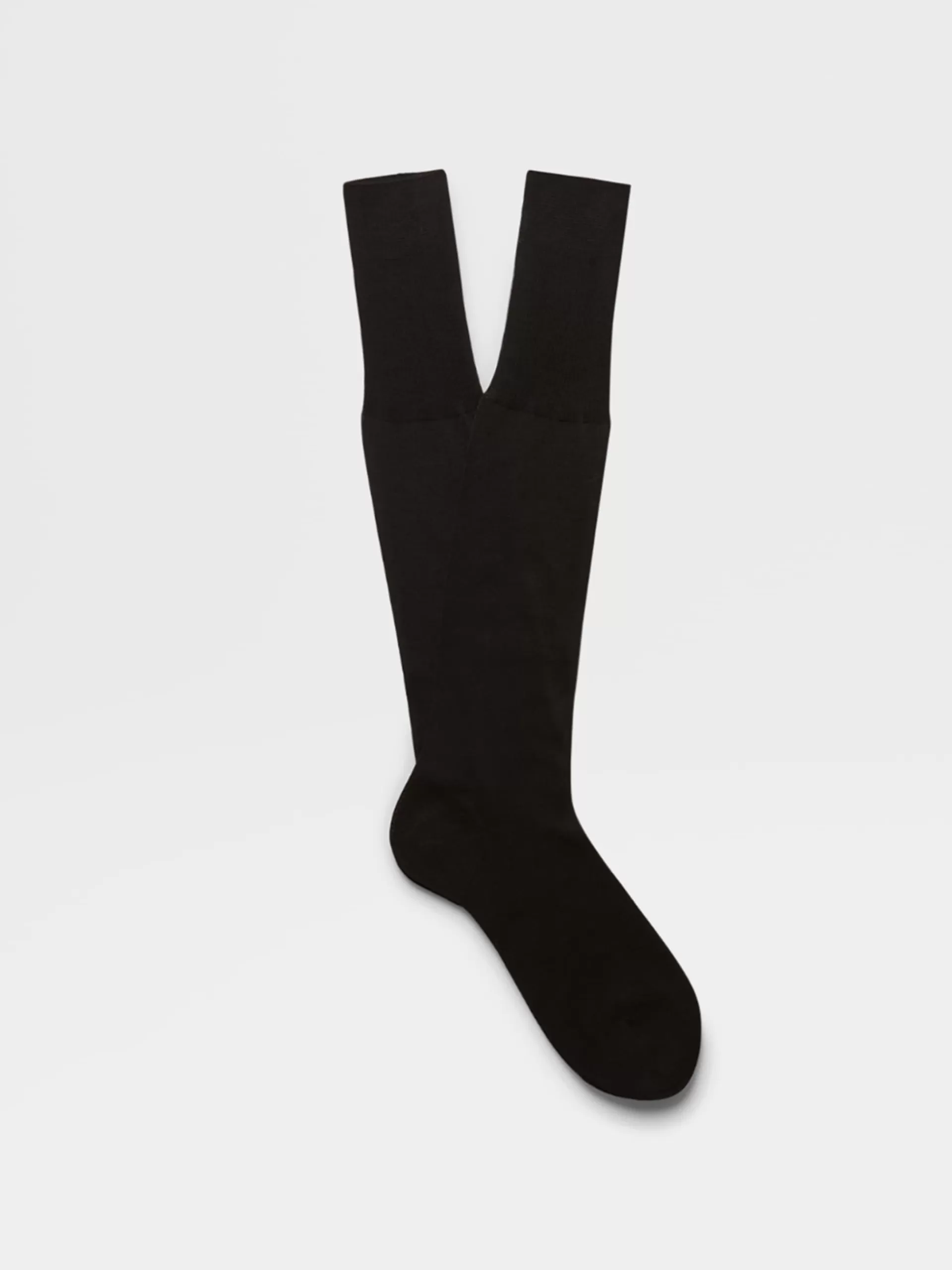 Hot ZEGNA Chaussettes En Cotones Noir