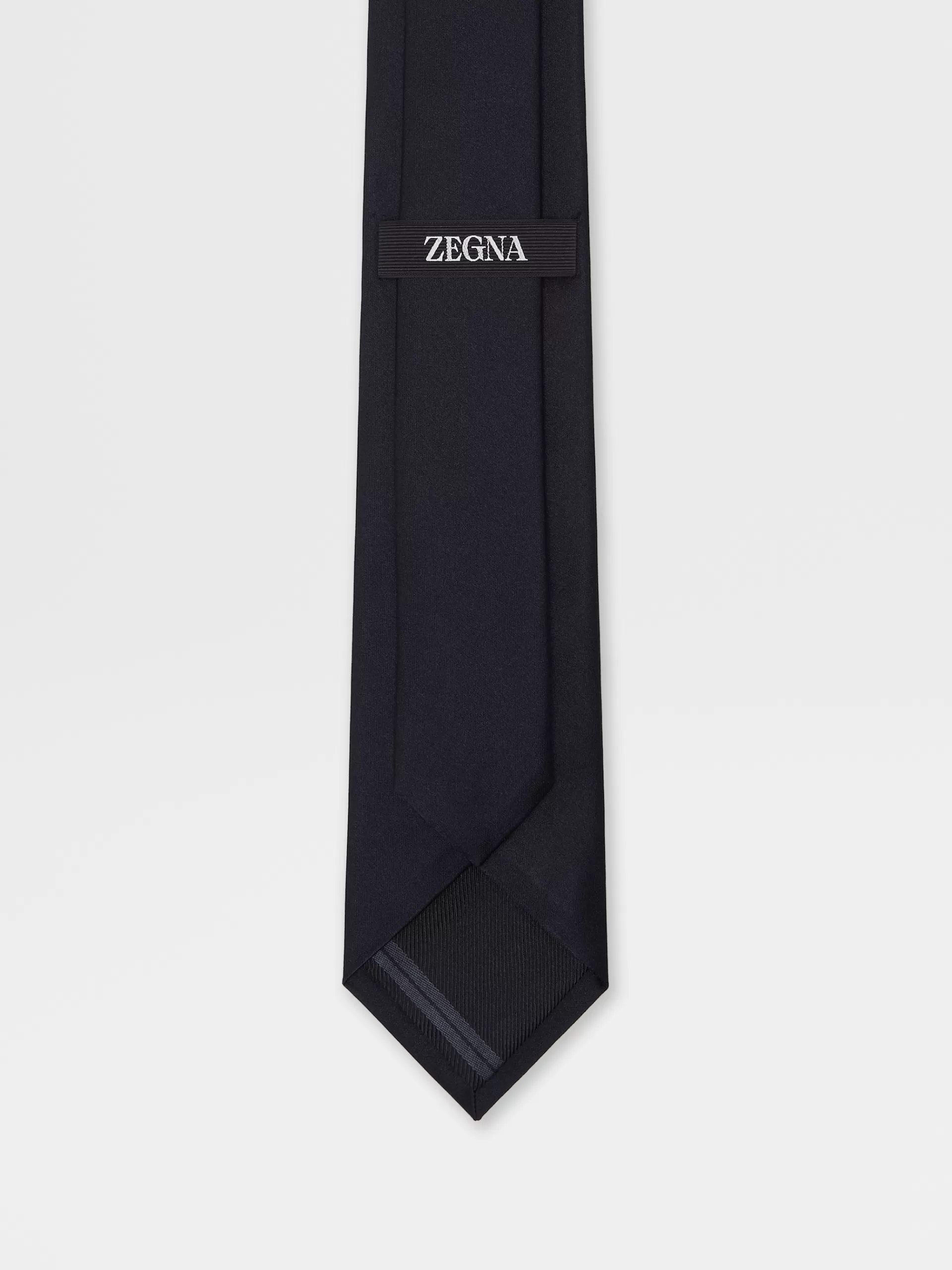 Outlet ZEGNA Cravate Cerimonia Bleu Marine