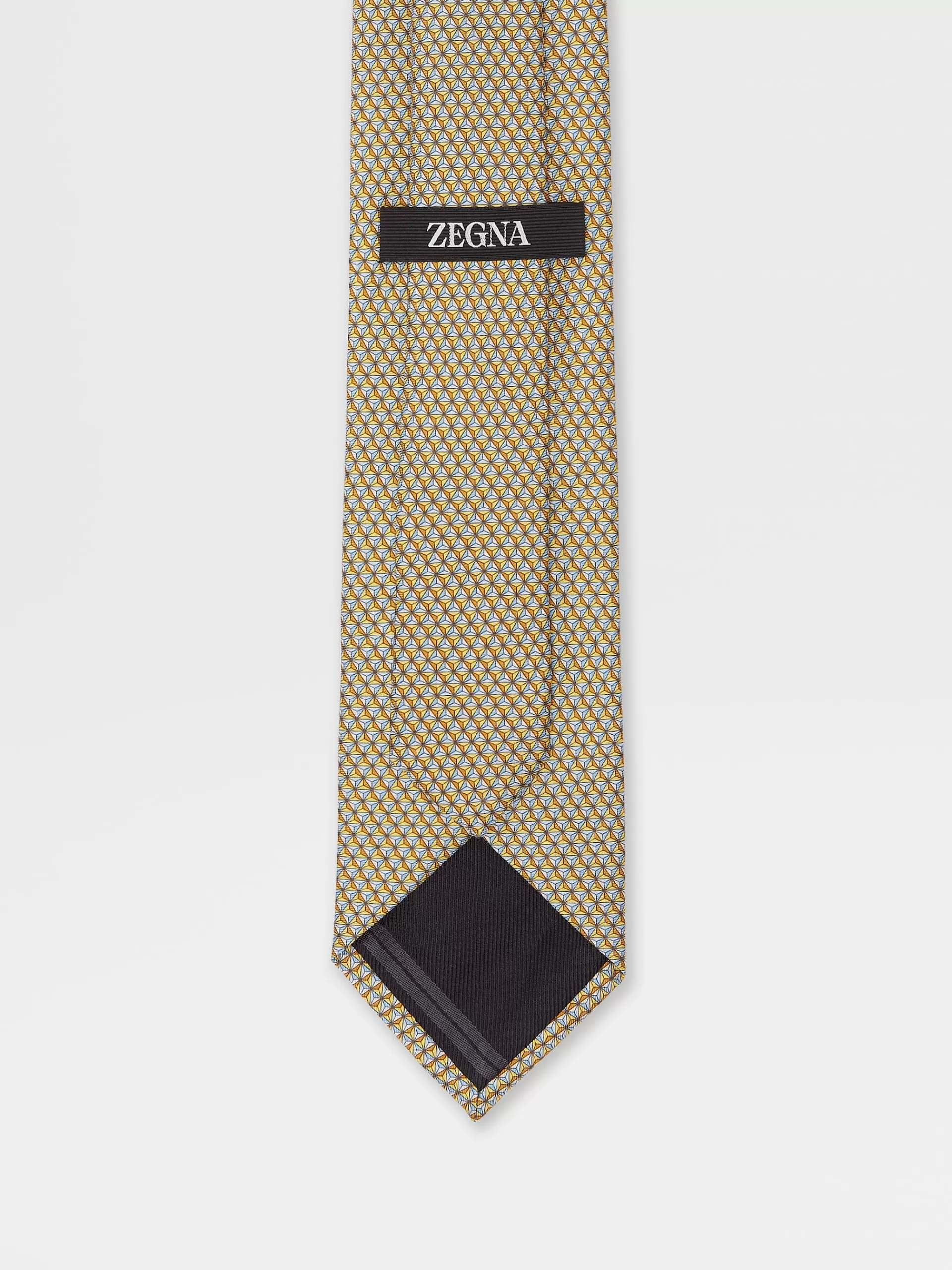 Cheap ZEGNA Cravate En Soie Jaune