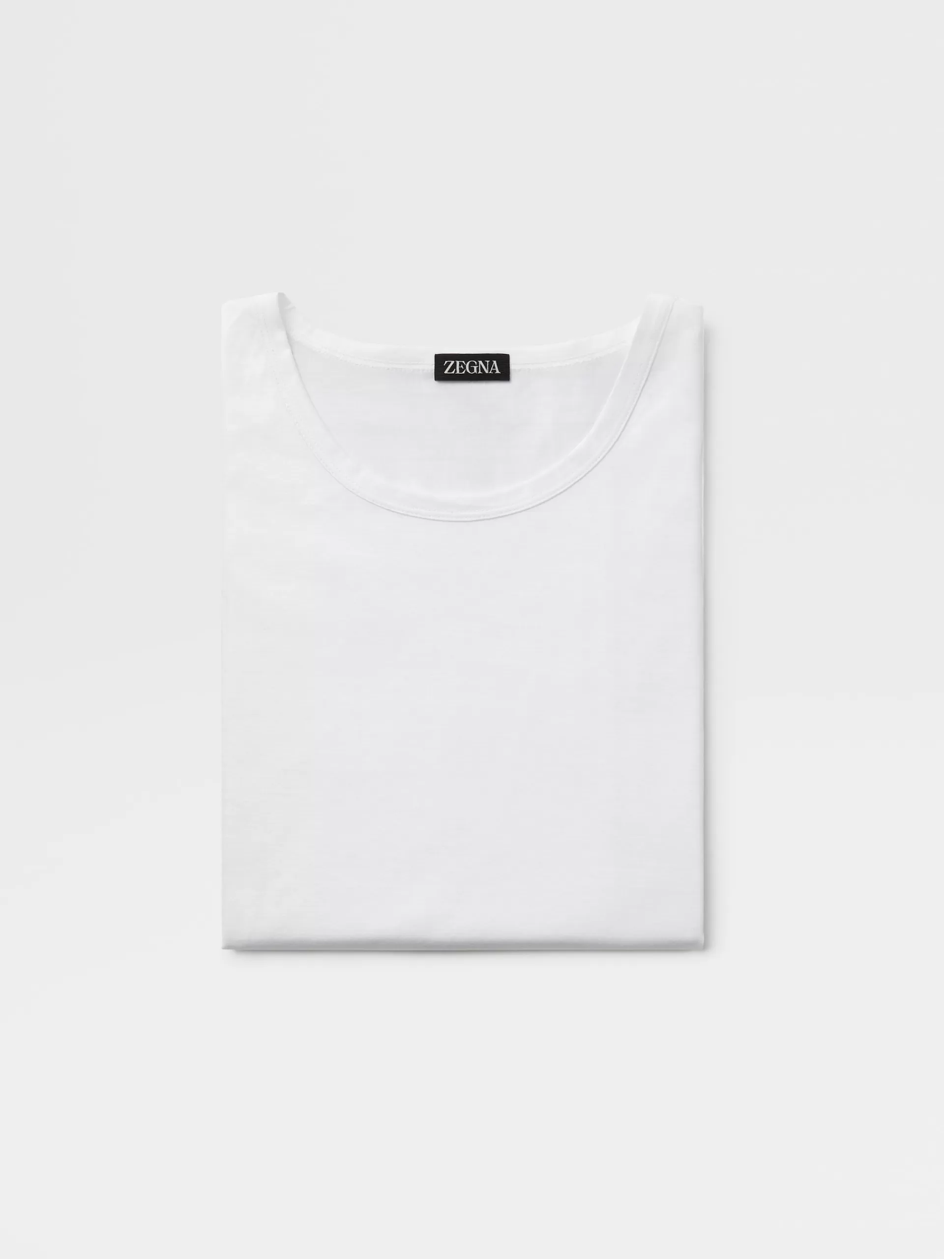 Cheap ZEGNA Debardeur En Coton Filoscozia Blanc