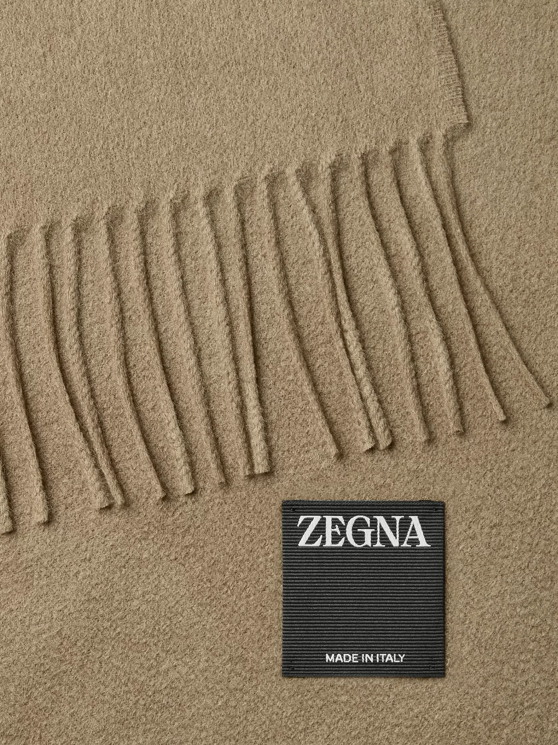 Discount ZEGNA Echarpe Pure Cashmere Beige