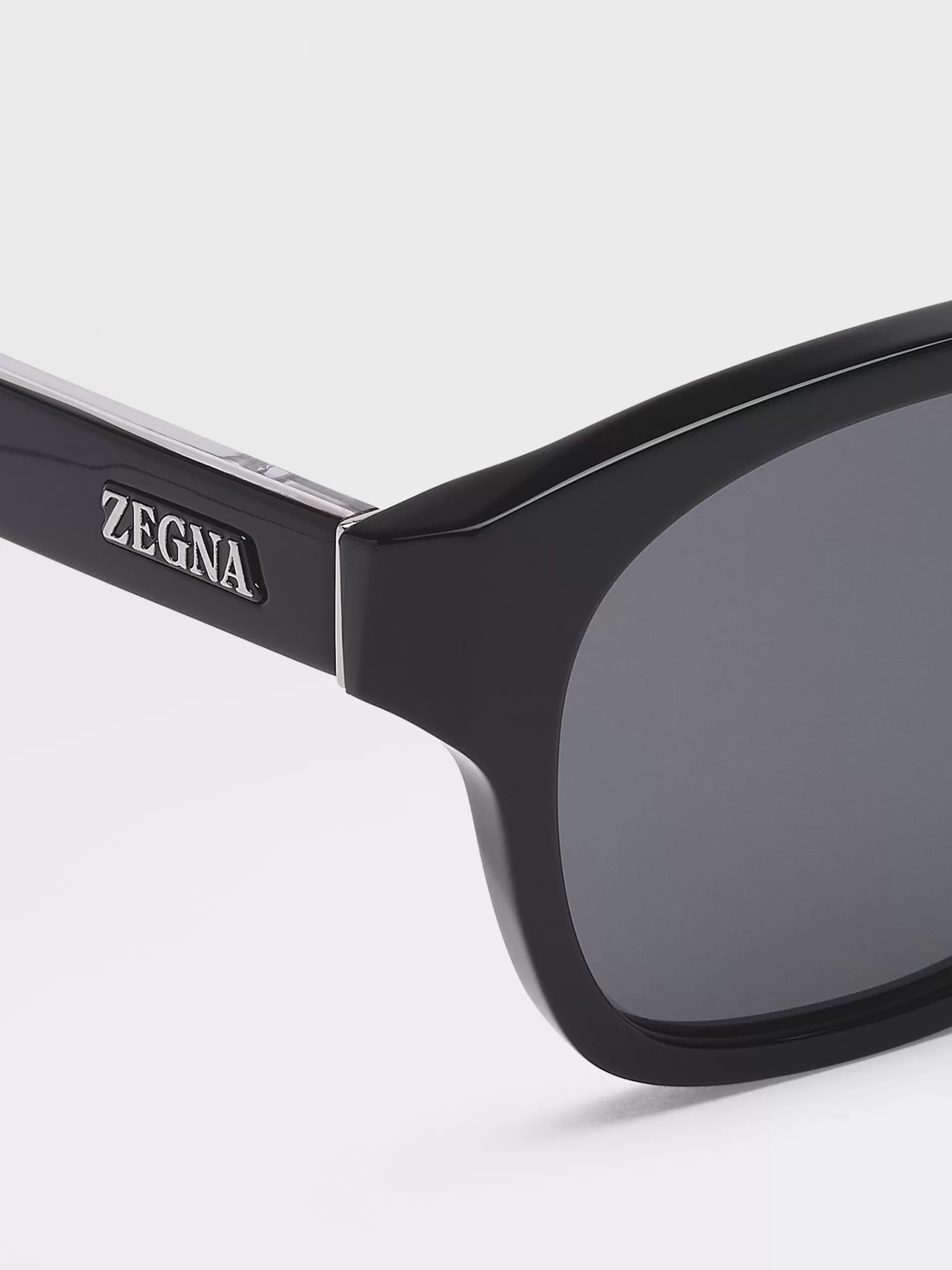 Best ZEGNA Lunettes De Soleil En Acetate Noir