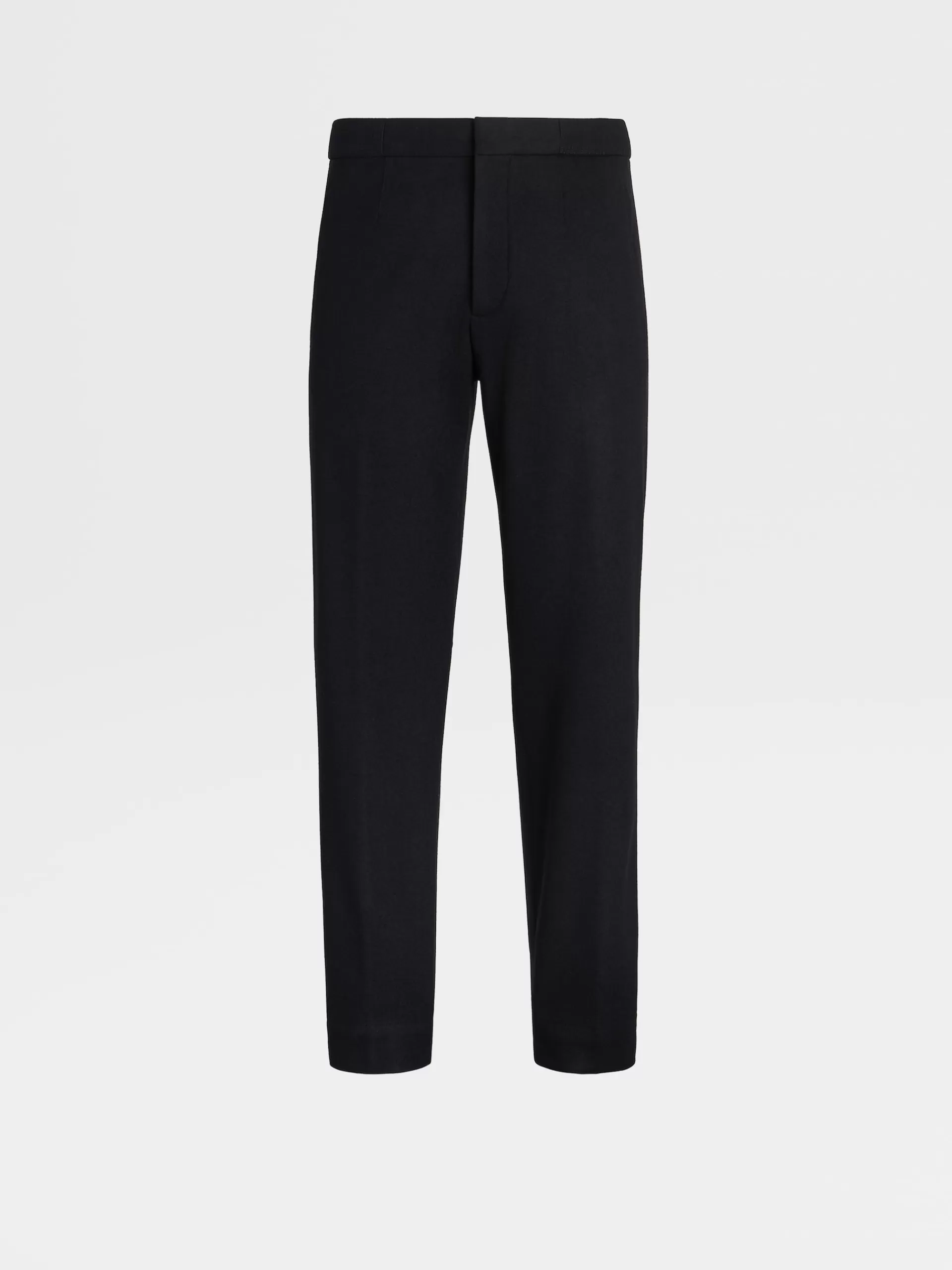 Outlet ZEGNA Pantalon De Jogging En Jersey De Laine Noir