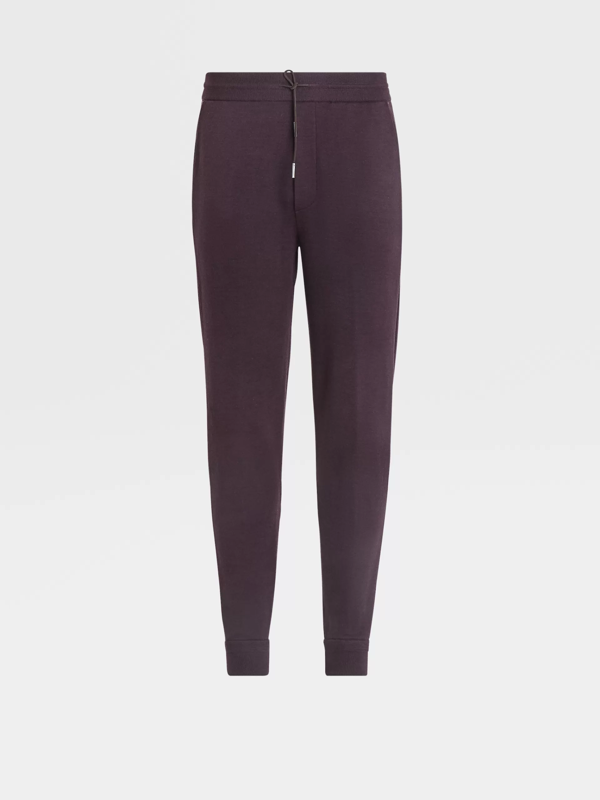 Best ZEGNA Pantalon De Jogging En Laine 12Milmil12 Bordeaux