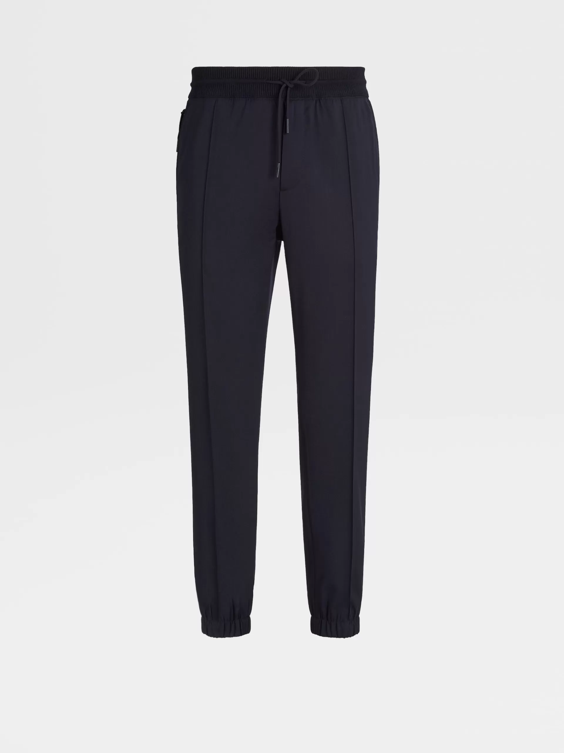 Online ZEGNA Pantalon De Jogging En Laine High Performance™ Bleu Marine