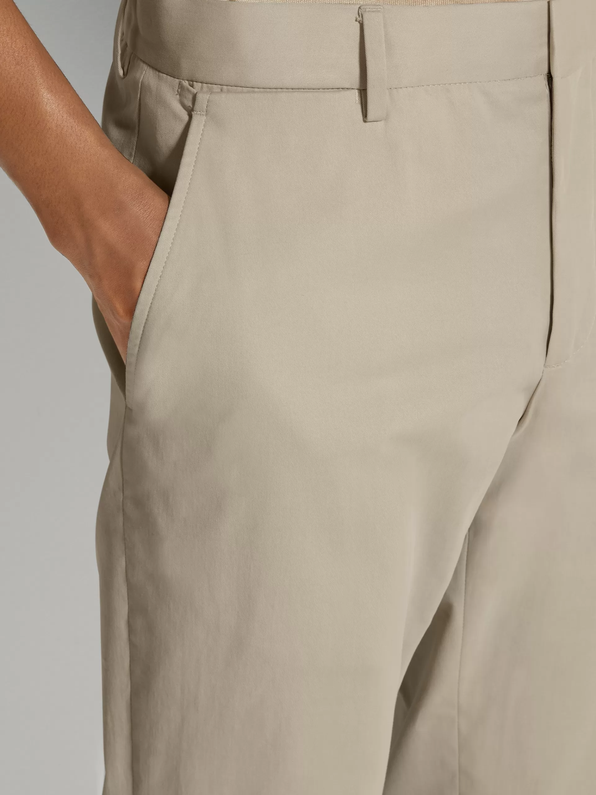 Store ZEGNA Pantalon En Coton Blanc