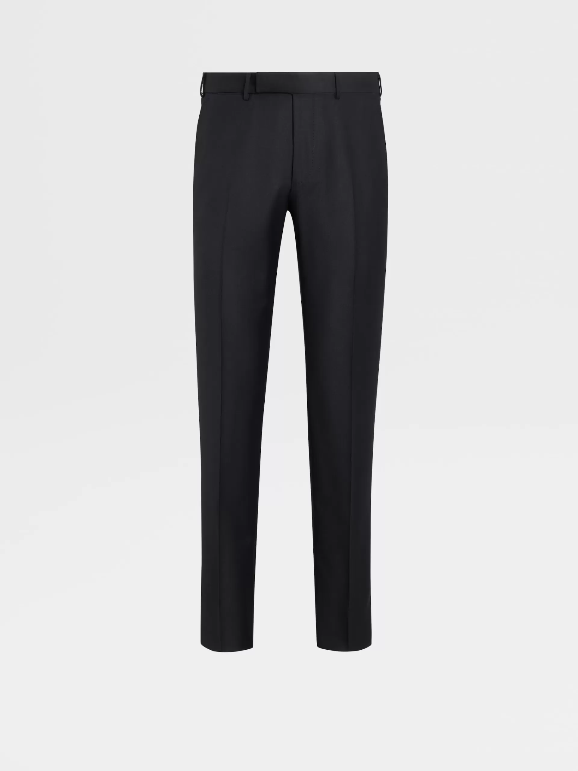 Hot ZEGNA Pantalon En Laine Trofeo™ Noir