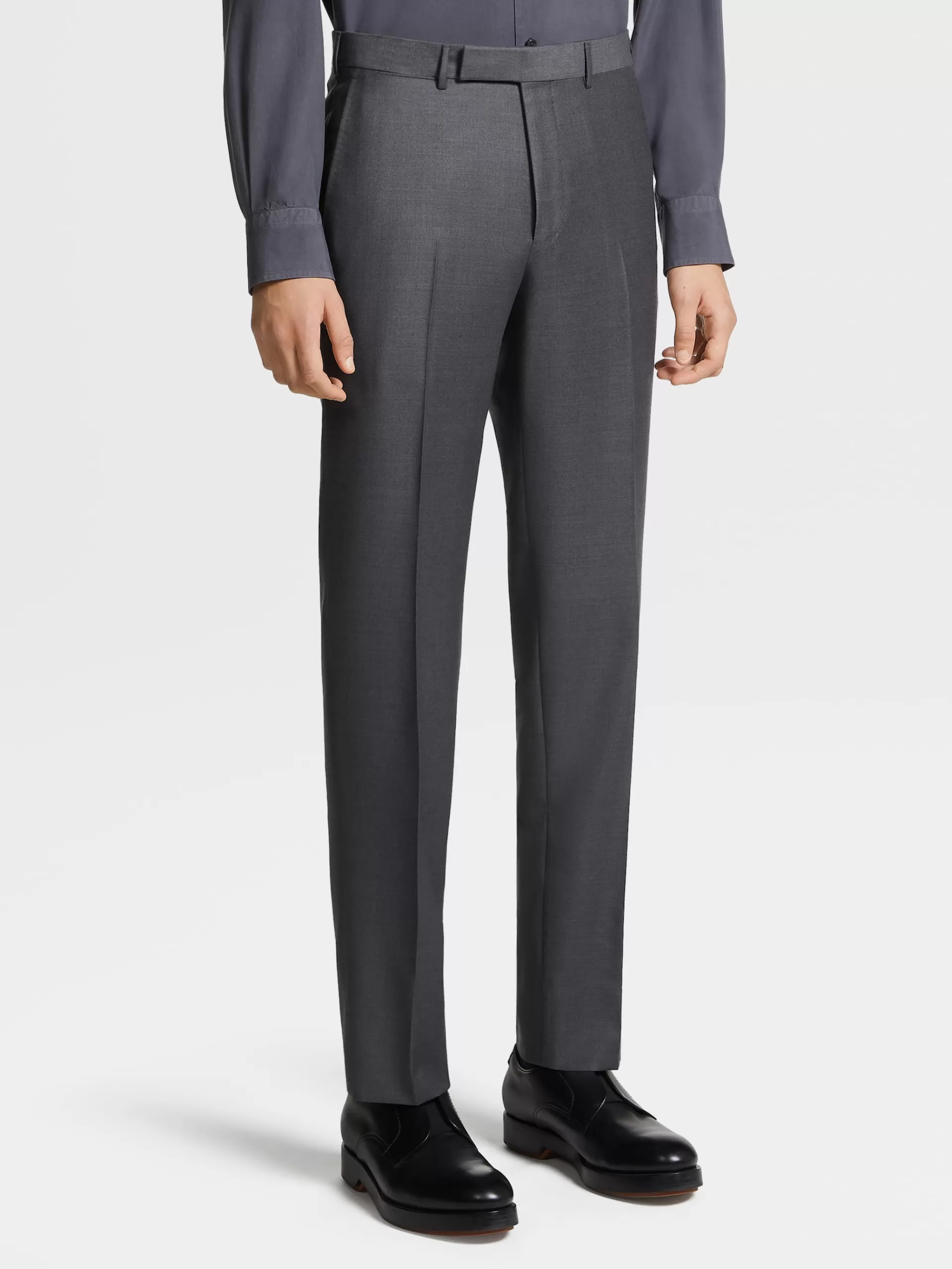 Best ZEGNA Pantalon En Laine Trofeo™ Gris