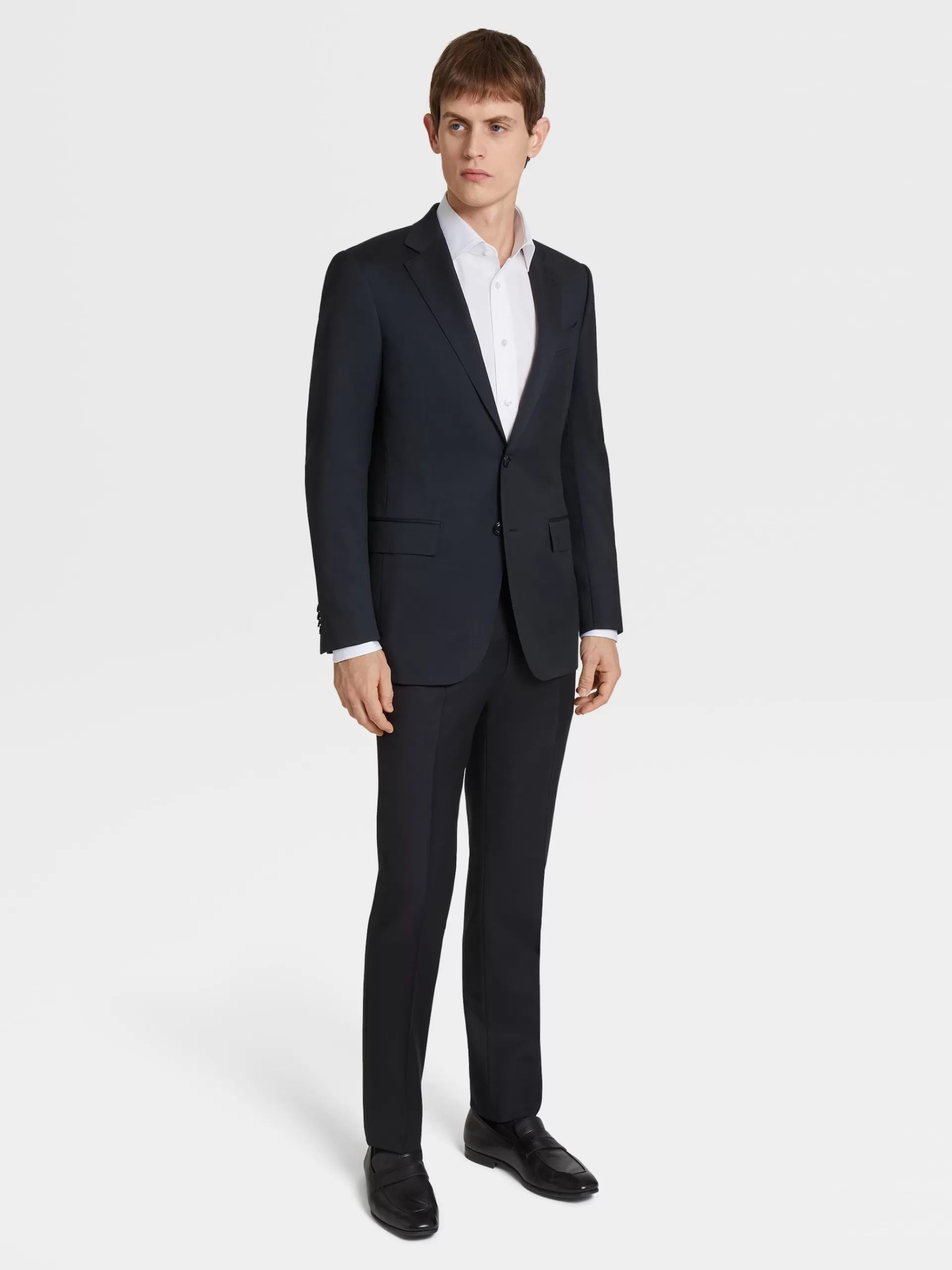 Store ZEGNA Pantalon En Laine Trofeo™ Noir