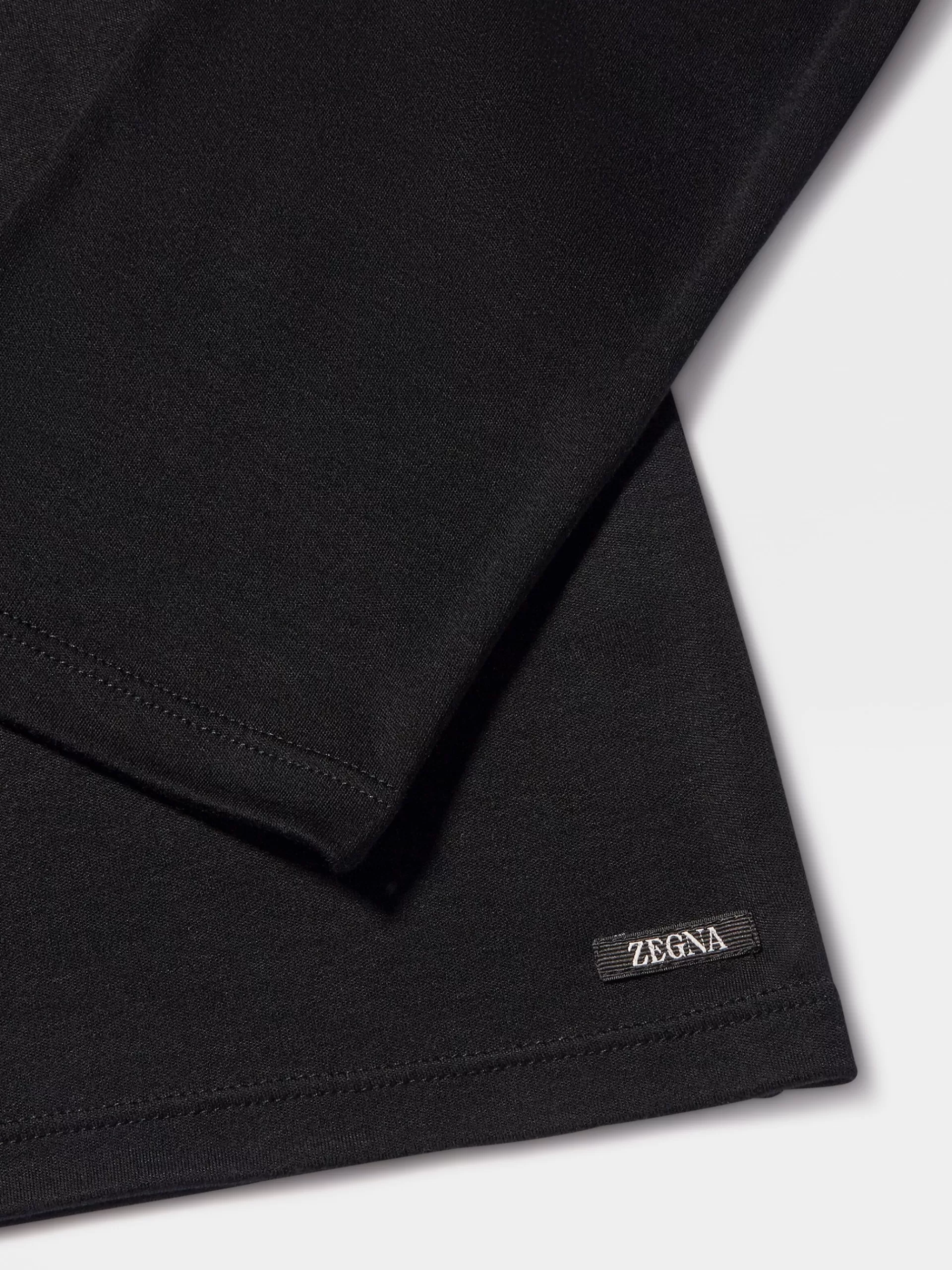 Store ZEGNA Pyjama Pliable En Lyocell Noir