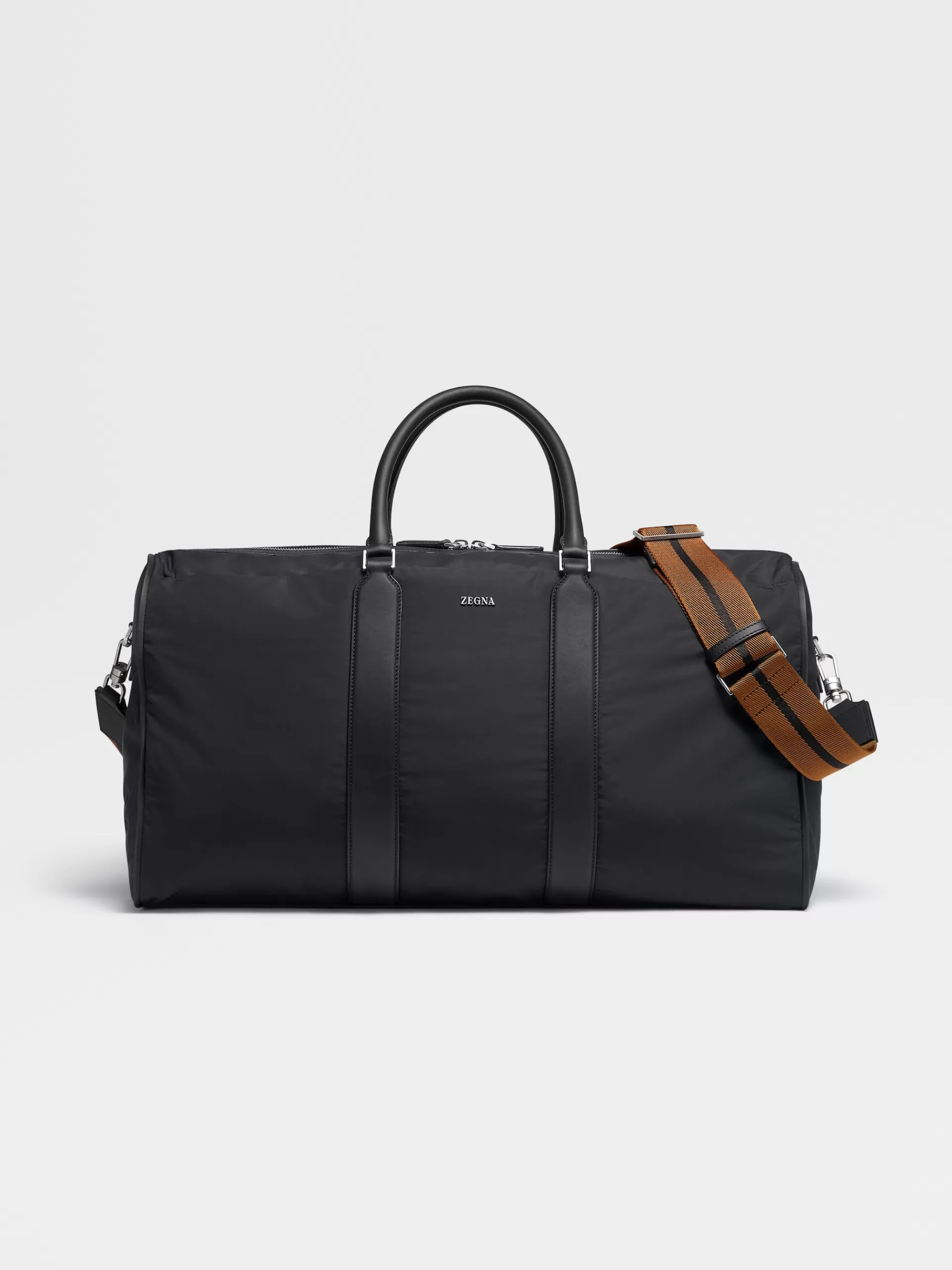 Clearance ZEGNA Sac De Voyage55 En Tissu Technique Noir