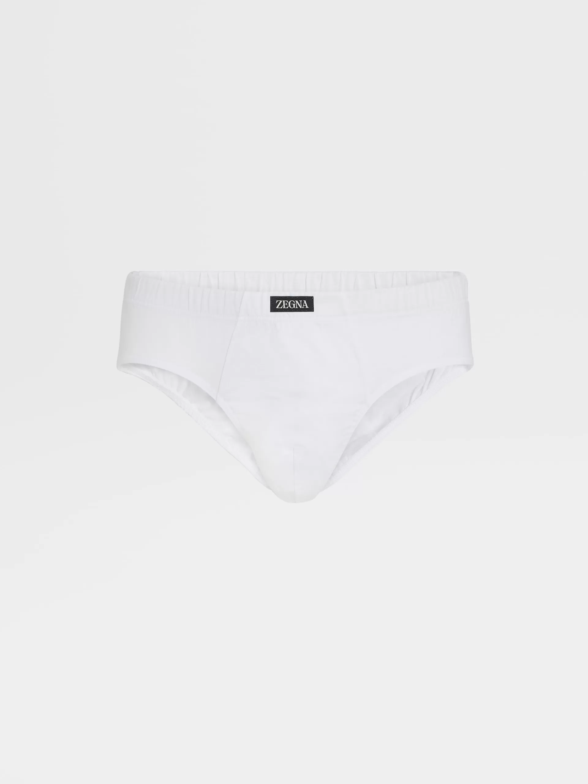 Online ZEGNA Slip En Coton Blanc