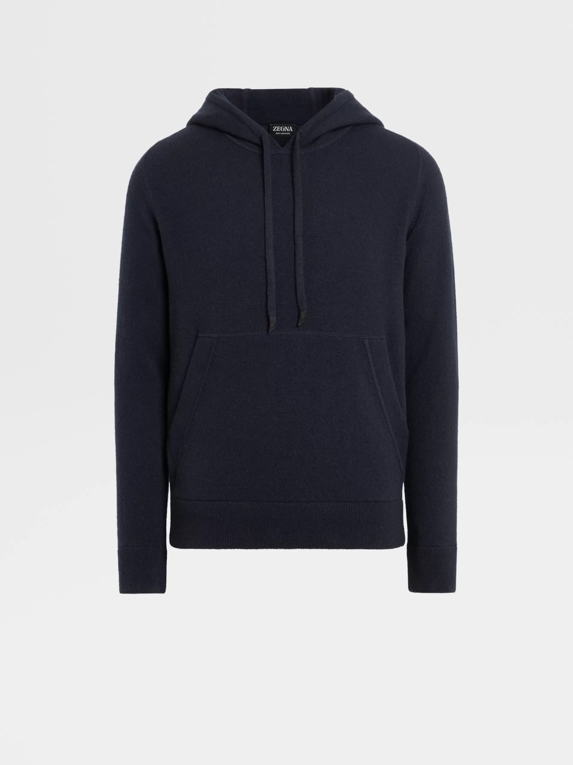 Clearance ZEGNA Sweat-Shirt A Capuche Oasi Cashmere Bleu Marine