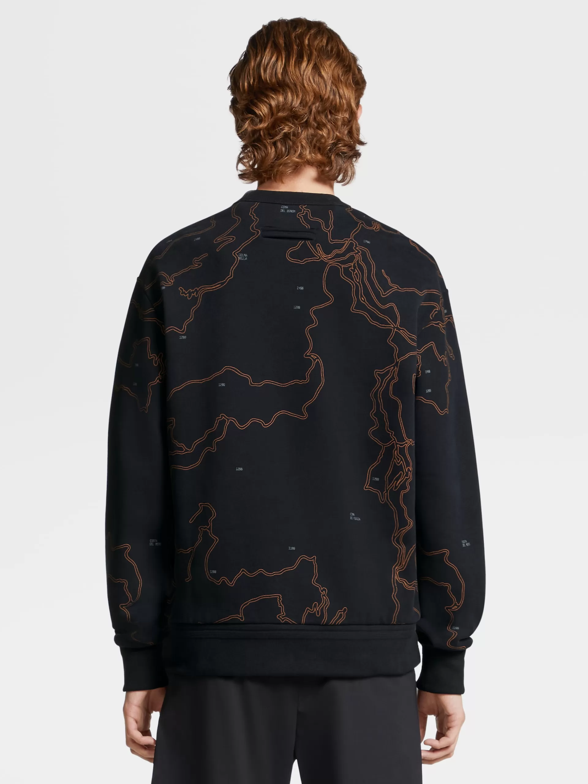 Flash Sale ZEGNA Sweat-Shirt Ras Du Cou En Coton #Usetheexisting™ X Norda™ Noir