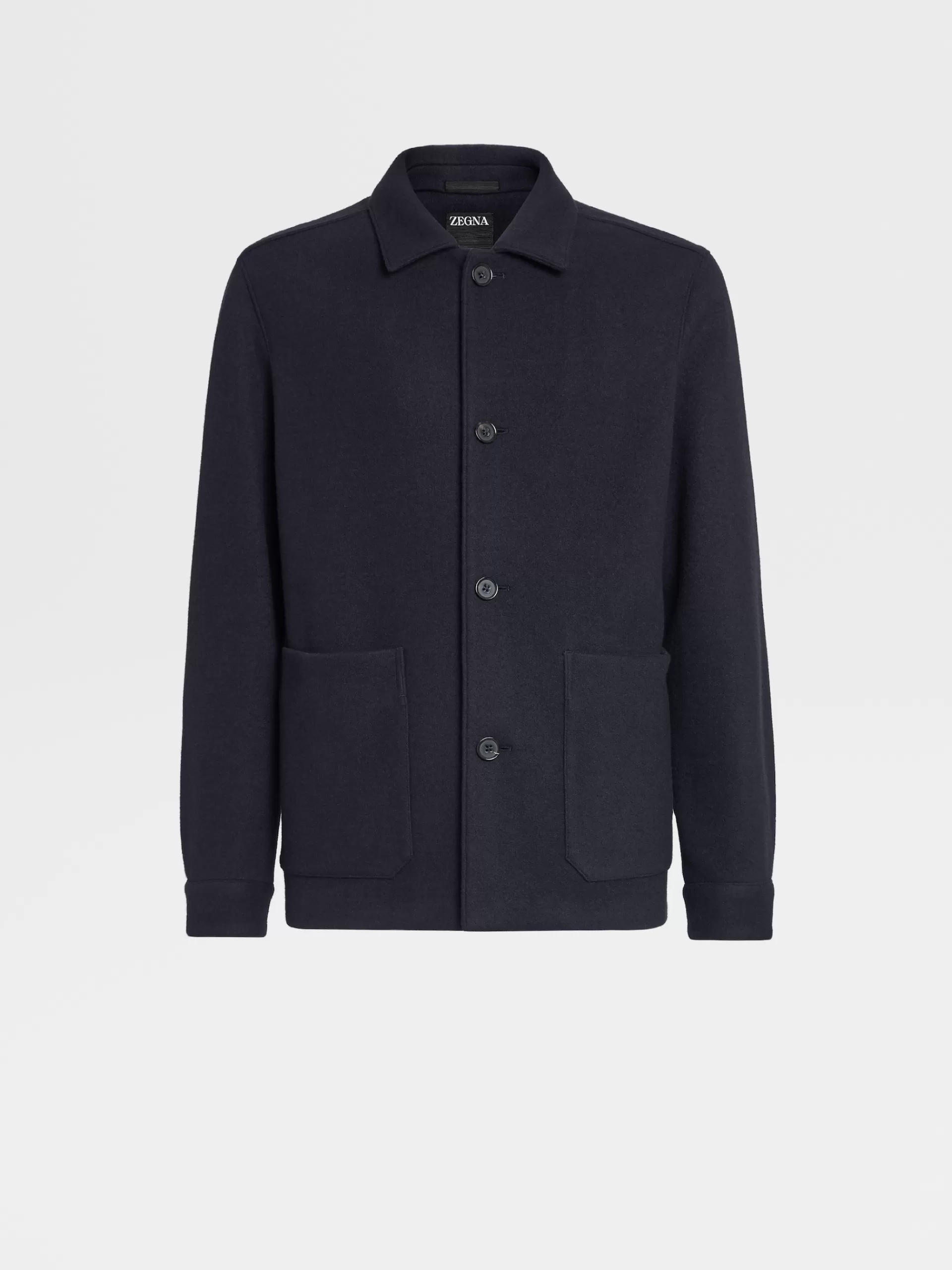 Flash Sale ZEGNA Veste Workwear En Laine Et Cachemire Bleu Marine